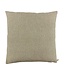 Claudi Claudi sierkussen Riley 50x50 cm – linnenkleur met grove structuur