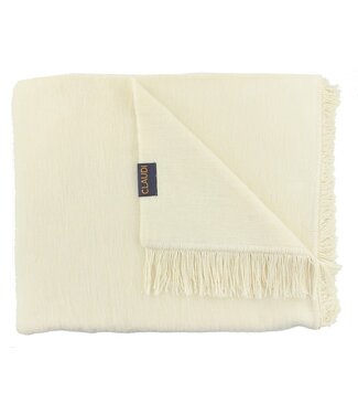 Claudi Plaid Paulos 150x200 cm Off White
