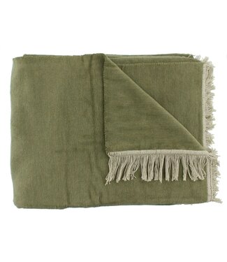 Claudi Plaid Paulos 150x200 cm Olive