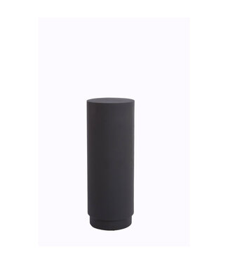 Zuil Ø30x80 cm ALARIOS mat zwart