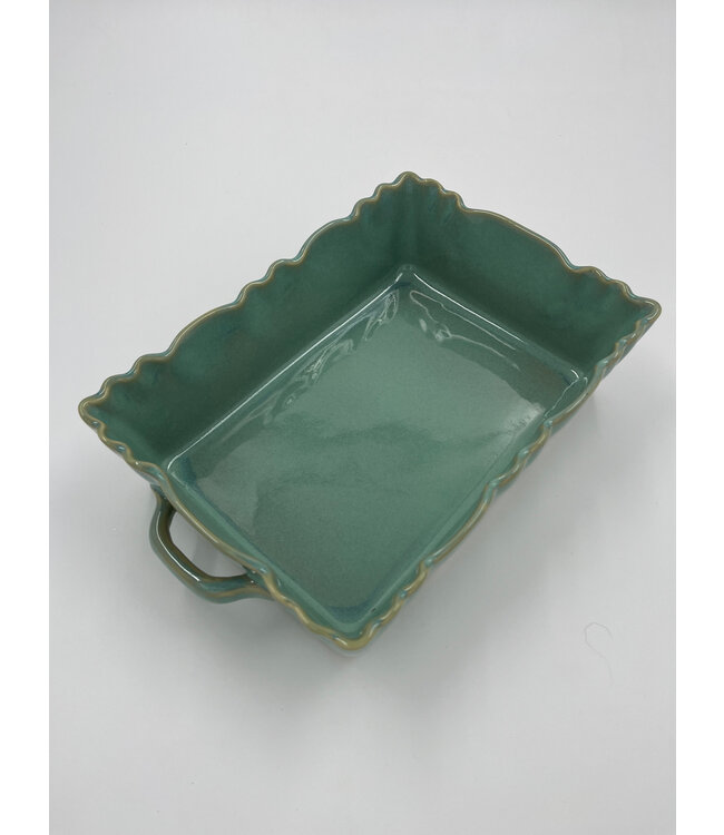 MOOVE - Ovenschaal Rechthoek 25x18x7 - Emeraude Blue