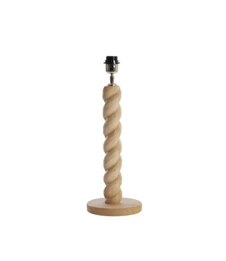 Lampvoet Ø15x45 cm NANNO hout mat  naturel