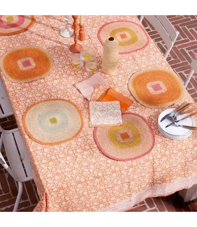 Tafelkleed - Arushi Pompoen 170x300 cm