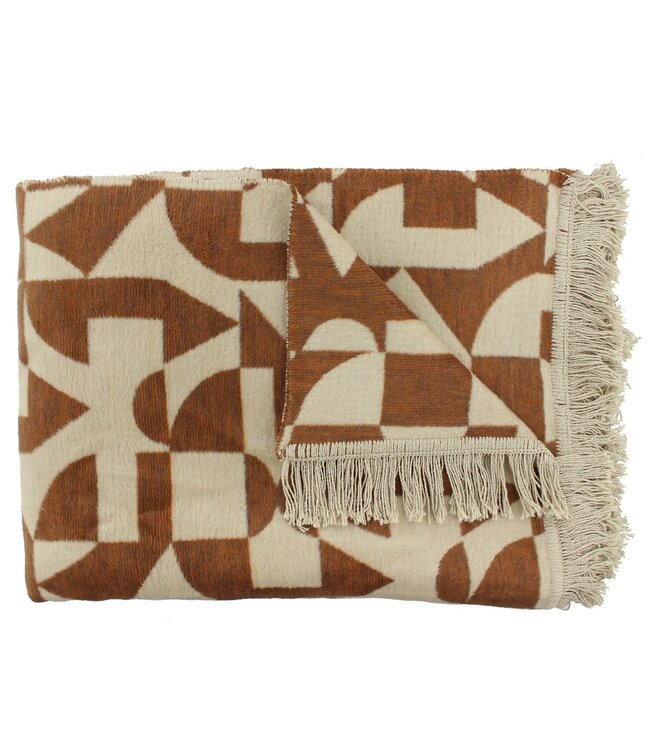 Claudi Plaid Lonata 150x200 cm Copper