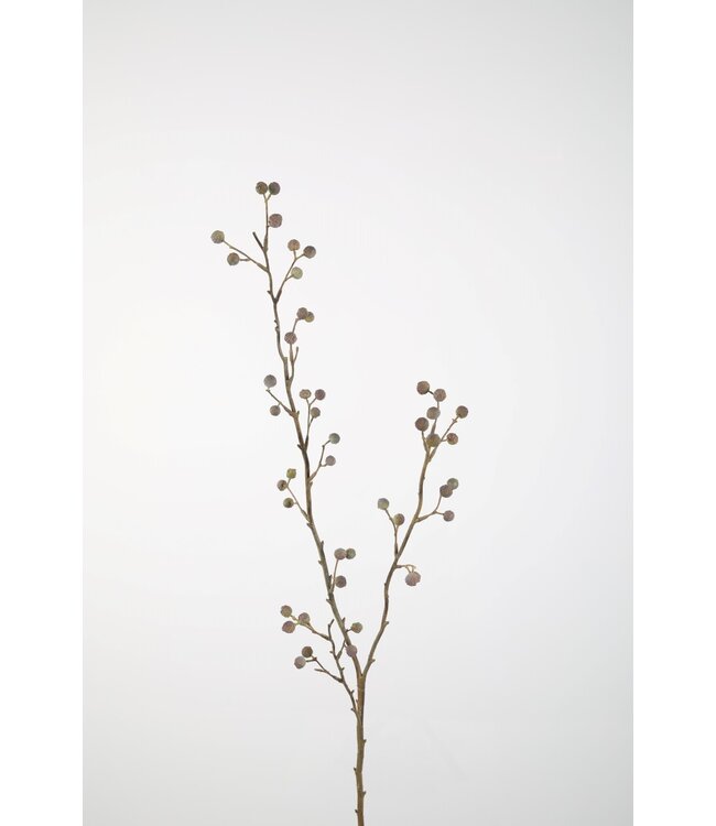 Juniper Berry Stem kunsttak – zijden bessentak 95 cm hoog