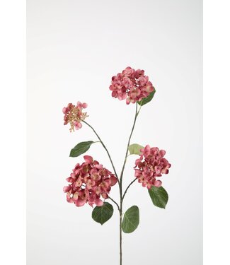 Hydrangea Spray 82cm mauve