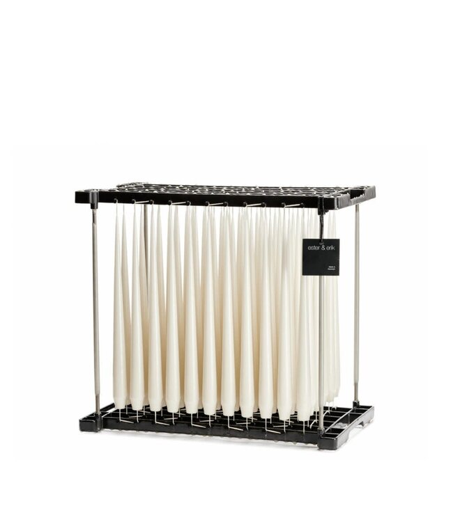 ester&erik Ester & Erik klassieke dinerkaars 32 cm in Ivory, 100% paraffine, katoenlont, brandtijd ca. 8 uur