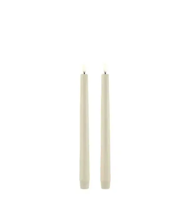 Uyuni Dinerkaarsen led, Oyster Grey,  2-stuks  2,3x25 cm