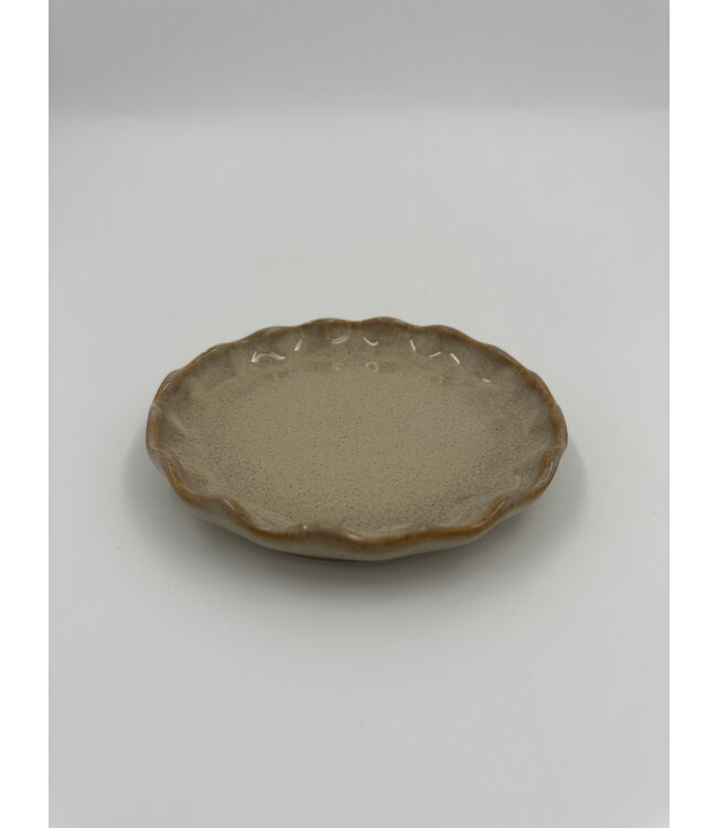 MOOVE - Plate 13x3.5 - Creme  D'argile