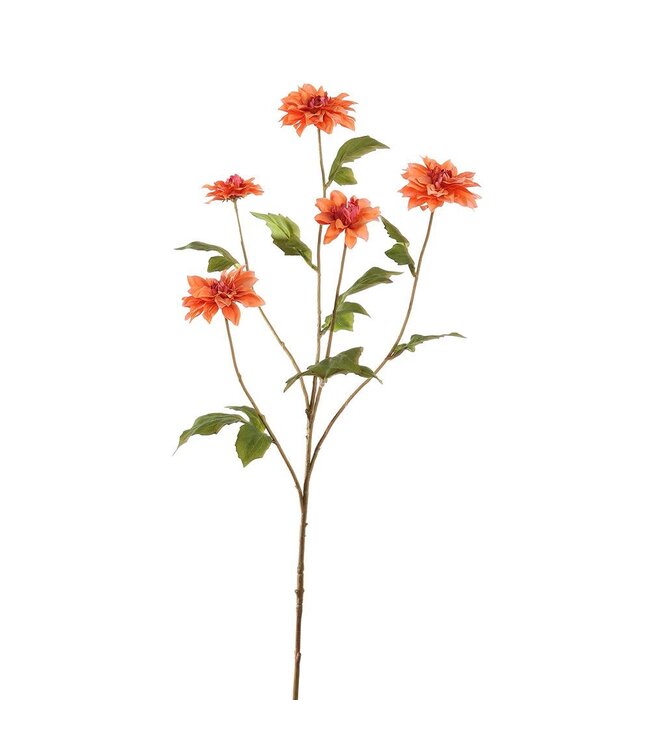 Dahlia 90cm oranje