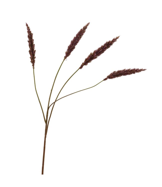 Plum spray 82cm burgundy