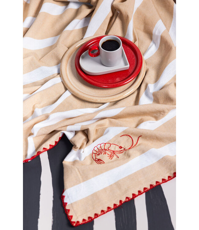 Sagaform Bubba tafelkleed beige 150x280 cm