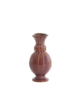 Vaas  Ø8,5x17 cm  Nino bordeaux