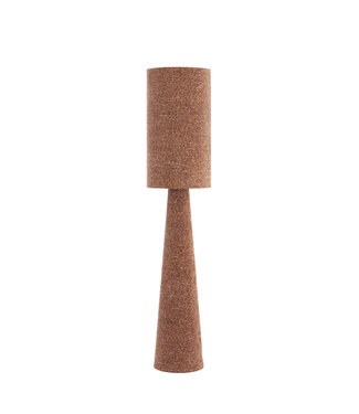 Vloerlamp Ø38x180 cm MIKKY bouclé bordeaux
