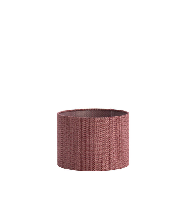 Kap cylinder 25-25-18 cm BLUSH red