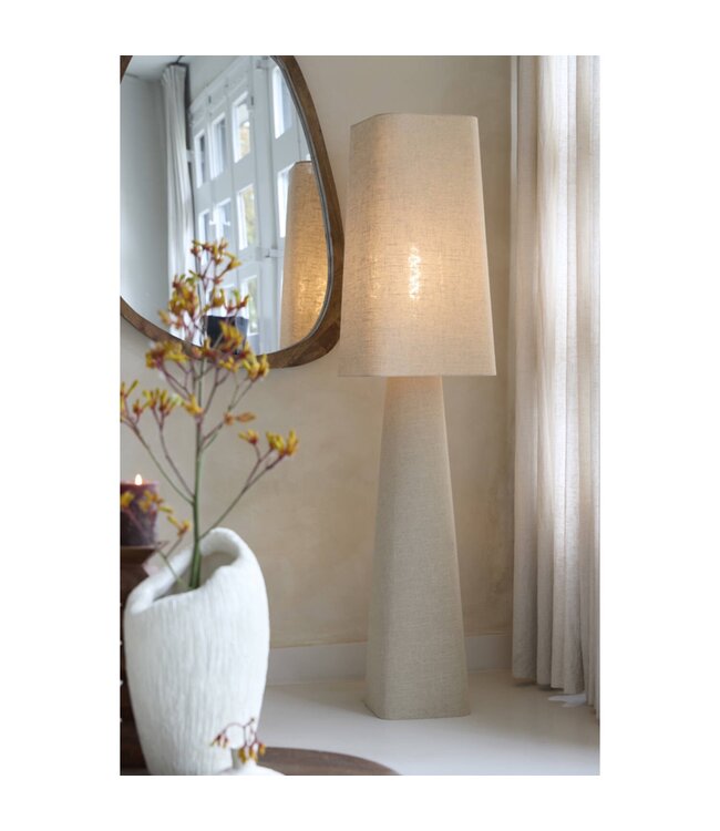 Vloerlamp 40x40x176 cm MIKKO linnen naturel