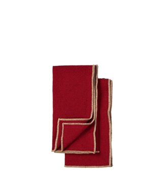 Sagaform Servet Edith set van 2 bordeaux