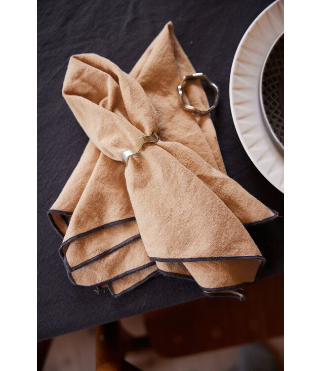 Servet Edith set van 2 beige