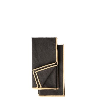 Servet Edith set van 2 grey