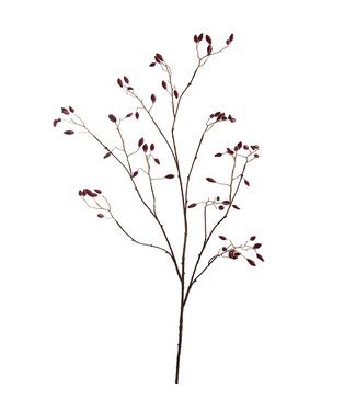 Large rosehip spray 130 cm red