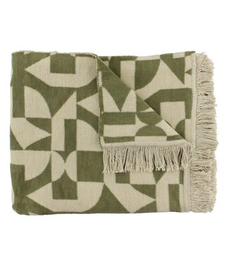 Claudi Plaid Lonata 150x200 cm Olive