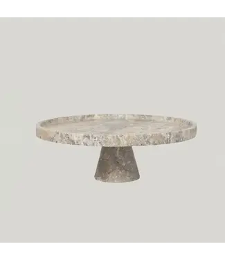 TAARTSCHAAL IN TRAVERTIN
