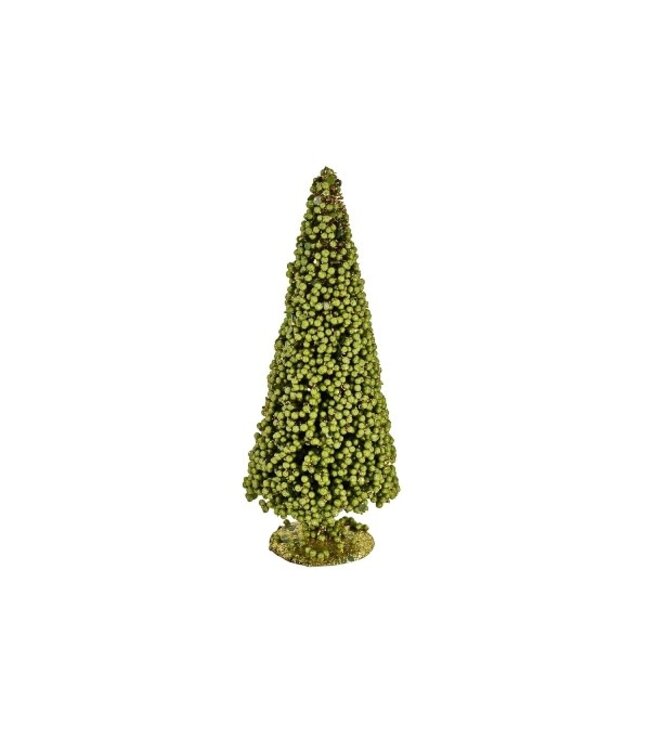 Fir tree, green plastic, h. 30 cm