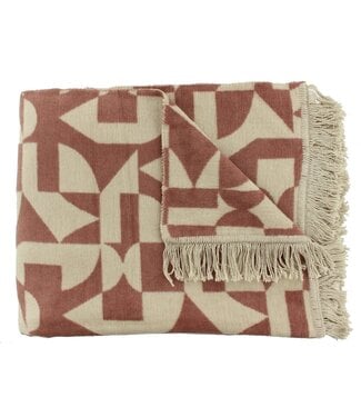 Claudi Plaid Lonata 150x200 cm Ash Rose