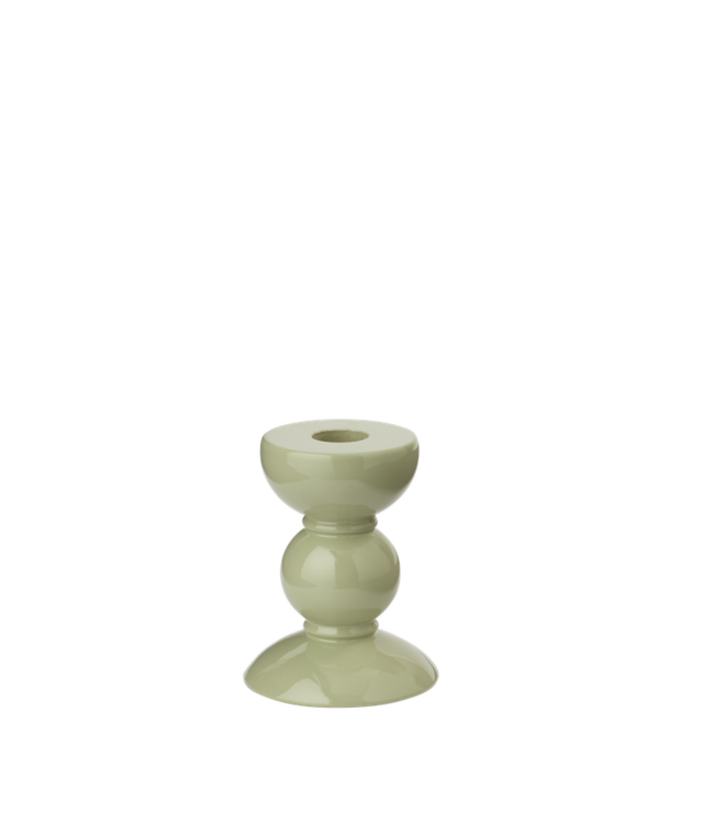 Addison Ross Bobbin Sage  Candle Stick 10 cm