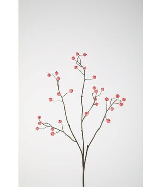 Rosehip Spray 82cm pink