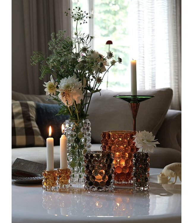 Skogsberg & Smart Skogsberg & Smart – Kandelaar – Set van 2 – Amber