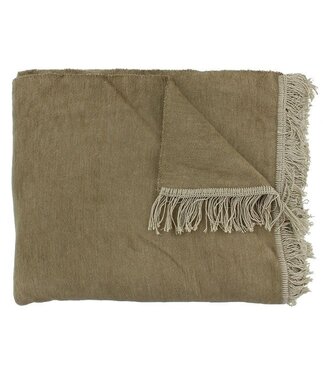 Claudi Plaid Paulos 150x200 cm Brown