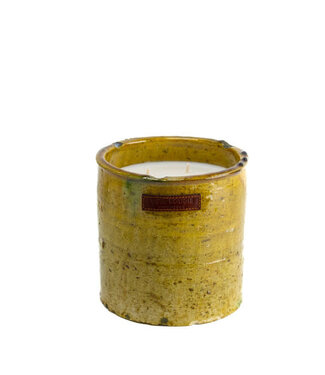 Côté Bougie Tamegroute Yellow geurkaars Mon Bel Oranger L 15 cm – 4 lonten – 180 uur