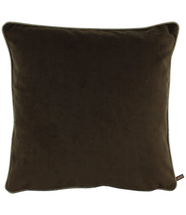 Claudi Astrid 50x50 cm Chocolate + Piping Diamo Gold