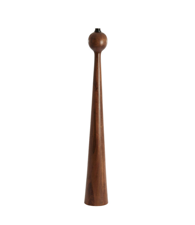Vloerlamp Ø18x125 cm FESTINA hout  roodbruin