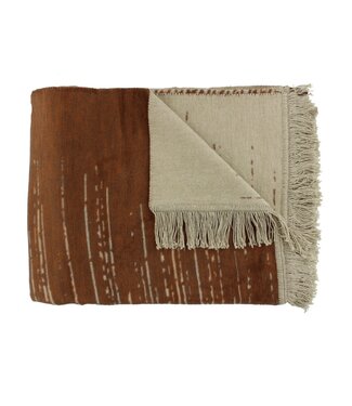 Claudi Plaid Streps 150x200 cm Copper