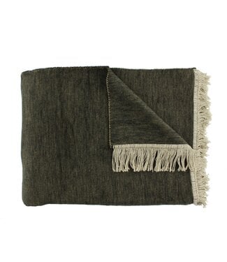 Claudi Plaid Paulos 150x200 cm Dark Taupe