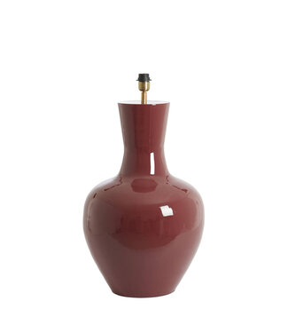 Lampvoet Ø46x69 cm  glans  bordeaux
