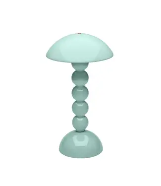 Addison Ross Eau de Nil  Lacquer Rechargeable Bobbin LED Lamp