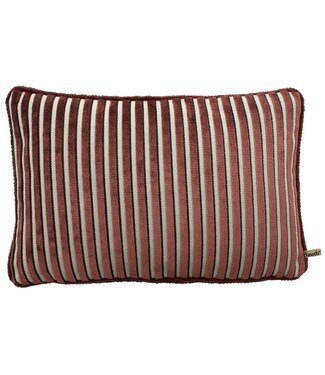 Claudi Michy 30x45 cm Ash Rose + Piping Aubergine