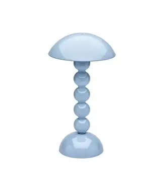 Addison Ross Pale denim  Lacquer Rechargeable Bobbin LED Lamp