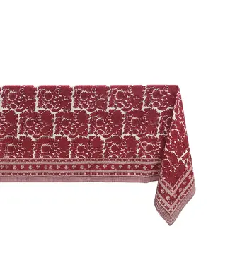 Tafelkleed rechthoek vogel rood 150x260cm