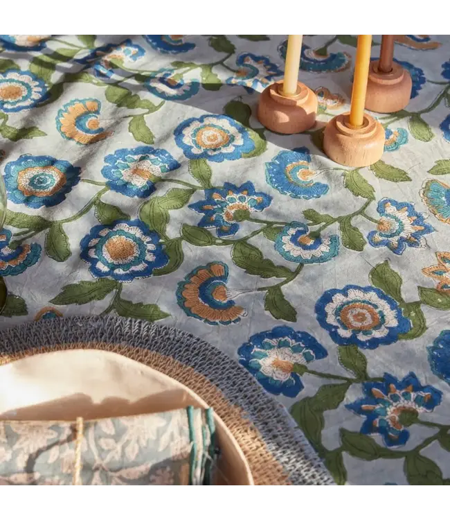 Tafelkleed - Guapo blauw/groen  170 x 250 cm