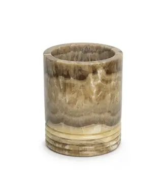 Windlicht Sandal onyx L Ø14x17cm