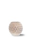 Bubble Candle Figue Beige S