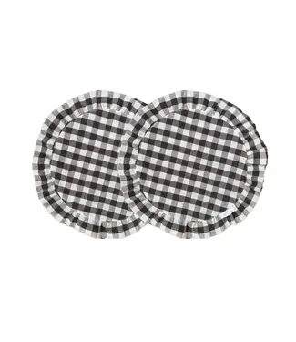 Clubcarlotta Darcy Placemat set of 2 - Brown gingham
