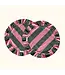 Clubcarlotta Darcy Placemat set of 2 - pink/green stripes