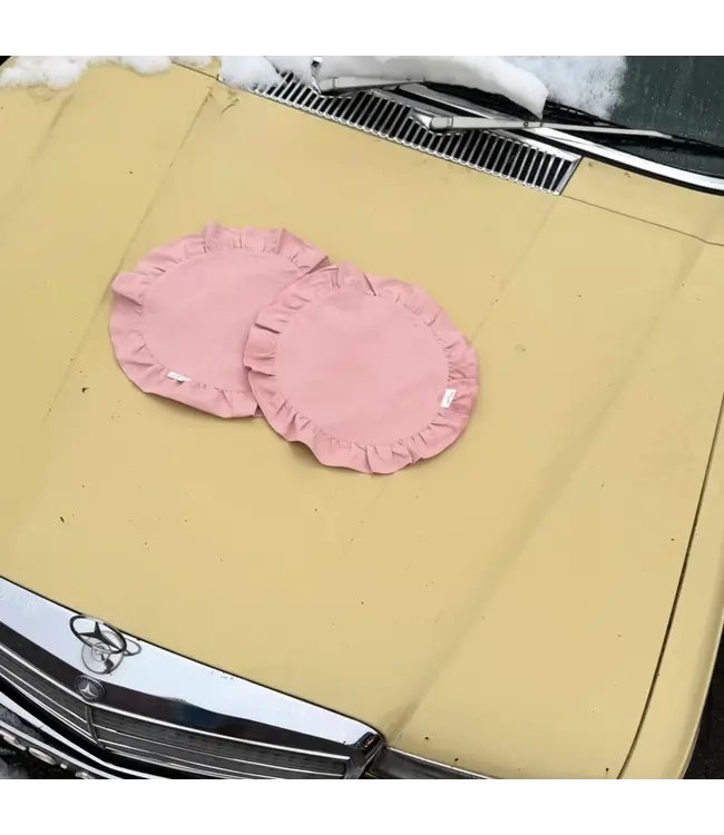 Clubcarlotta Darcy Placemat set of 2- pink moire