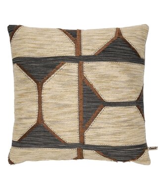 Claudi Lundi 45x45 cm Sand/Chocolate