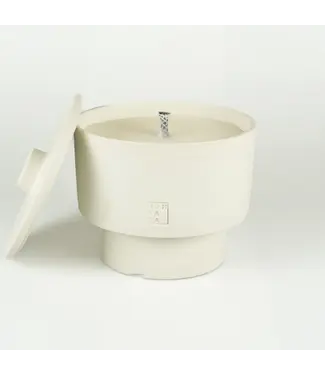 Mon Dada Outdoor: June Candle Three Dover Neutral + lid